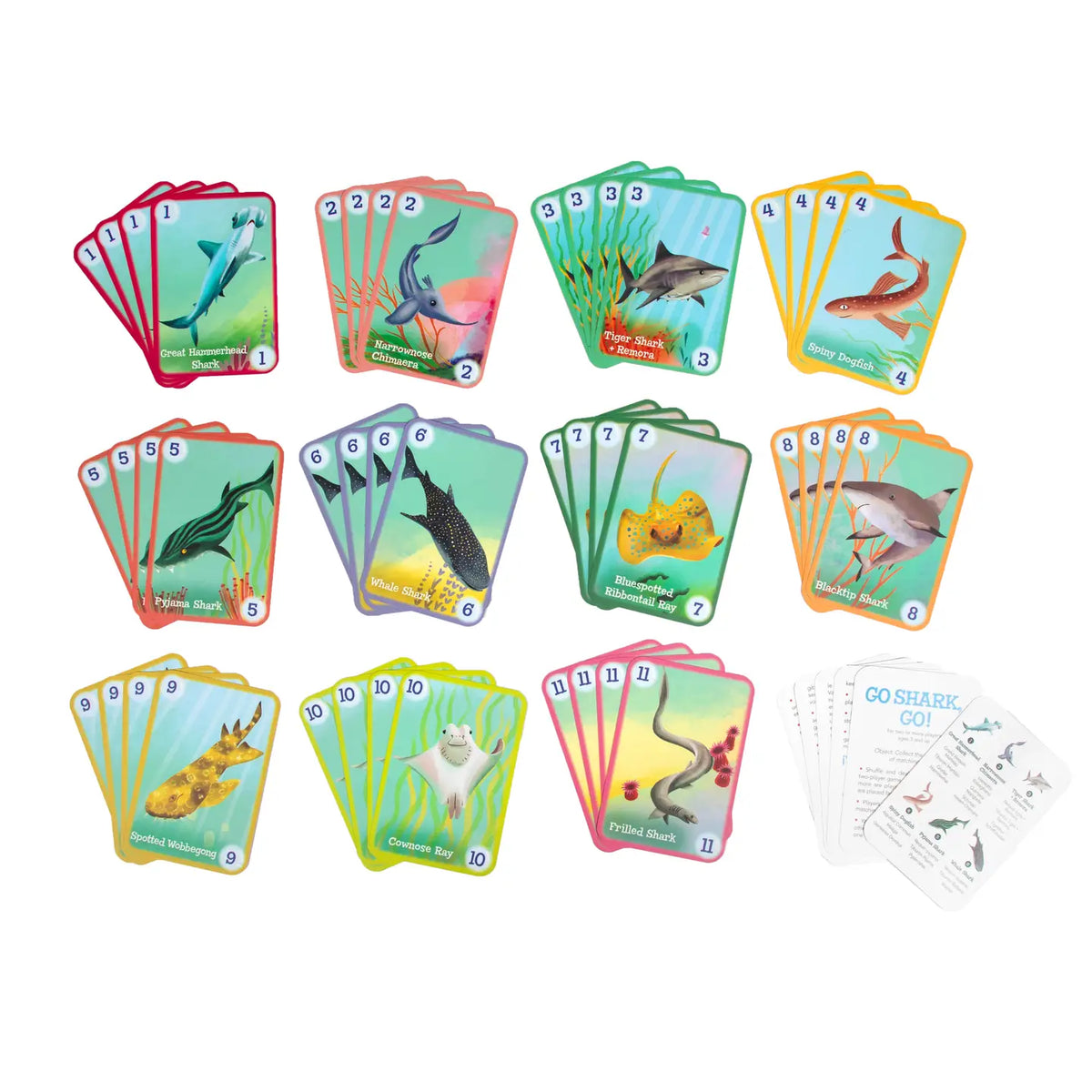 Go Shark Go Playing Cards