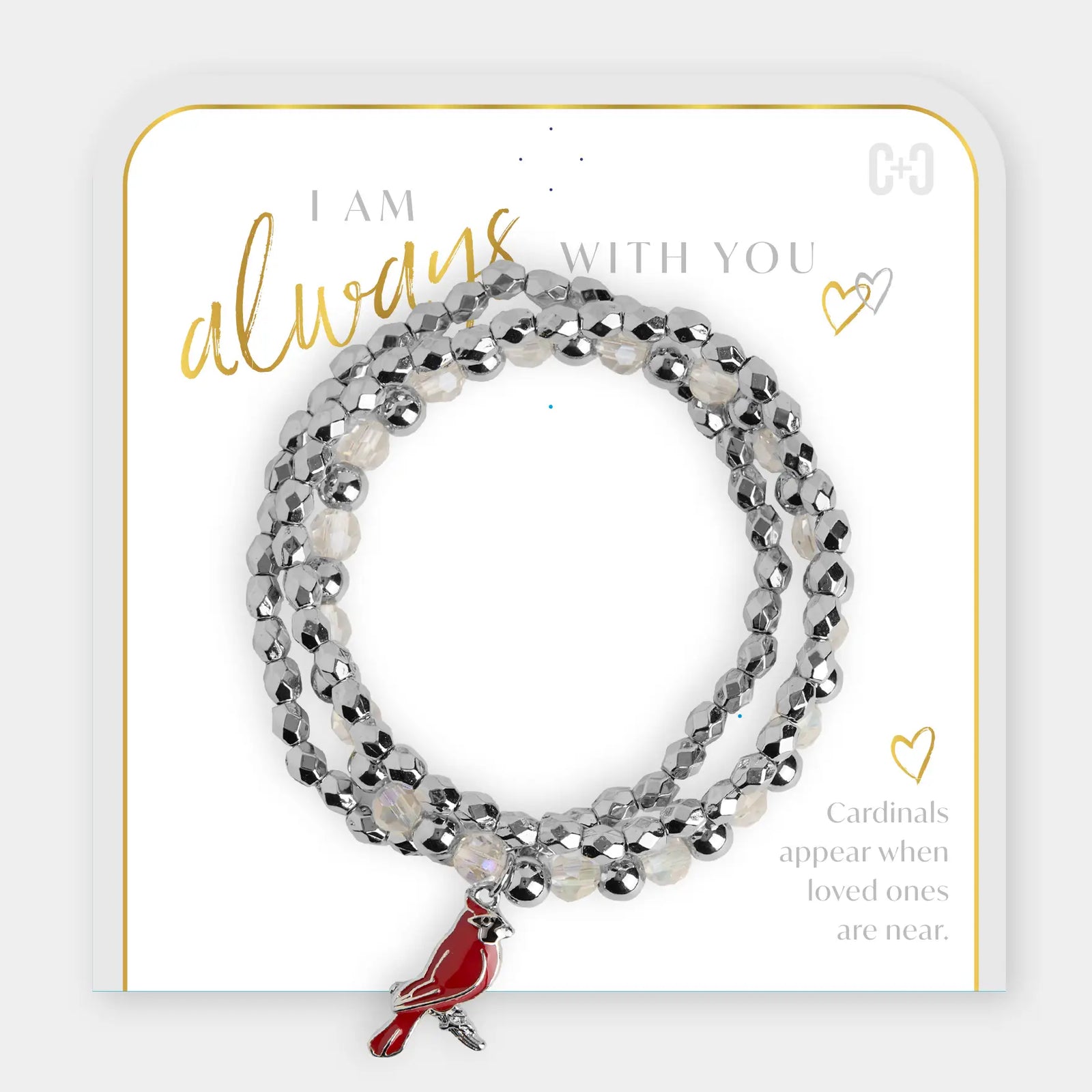 I Am Always With You Bead Bracelet