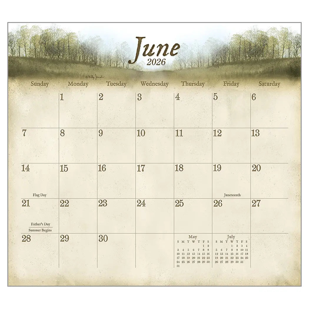 Blessings of Home 2026 Wall Calendar