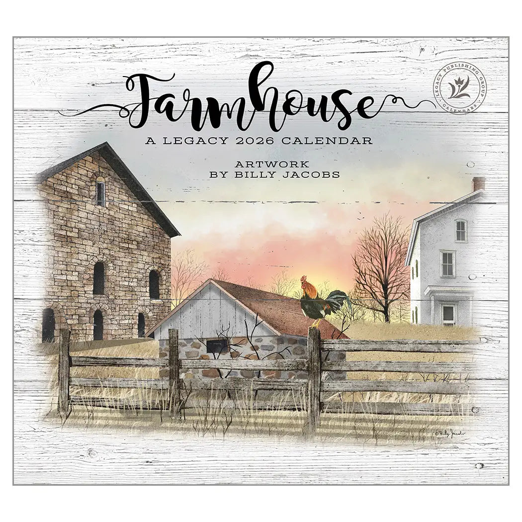 Farmhouse 2026 Wall Calendar