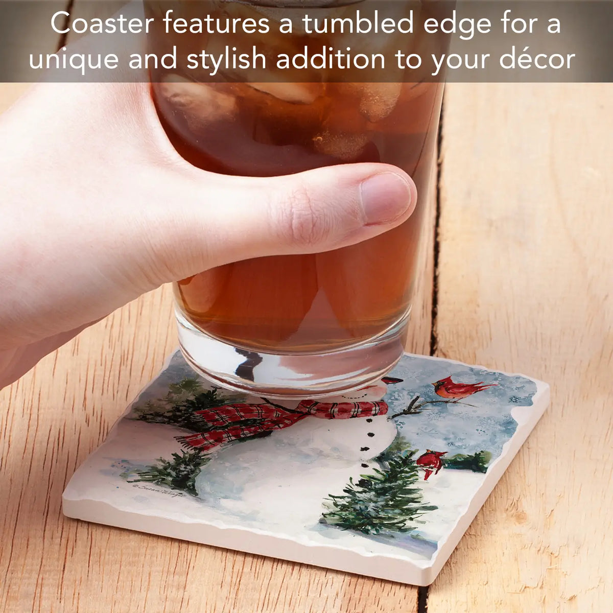 Snowman Friends Coaster