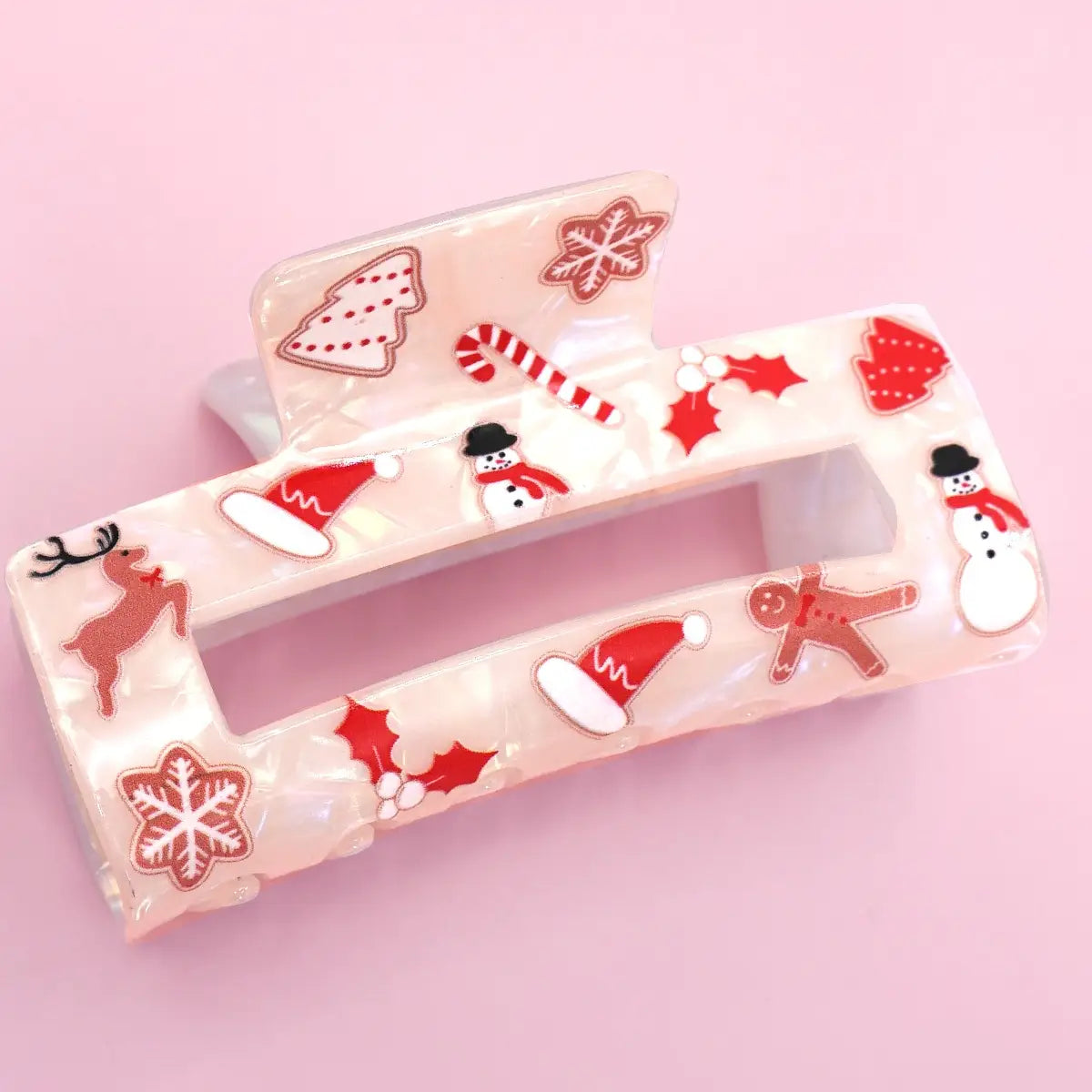 Christmas Holiday Hair Claw