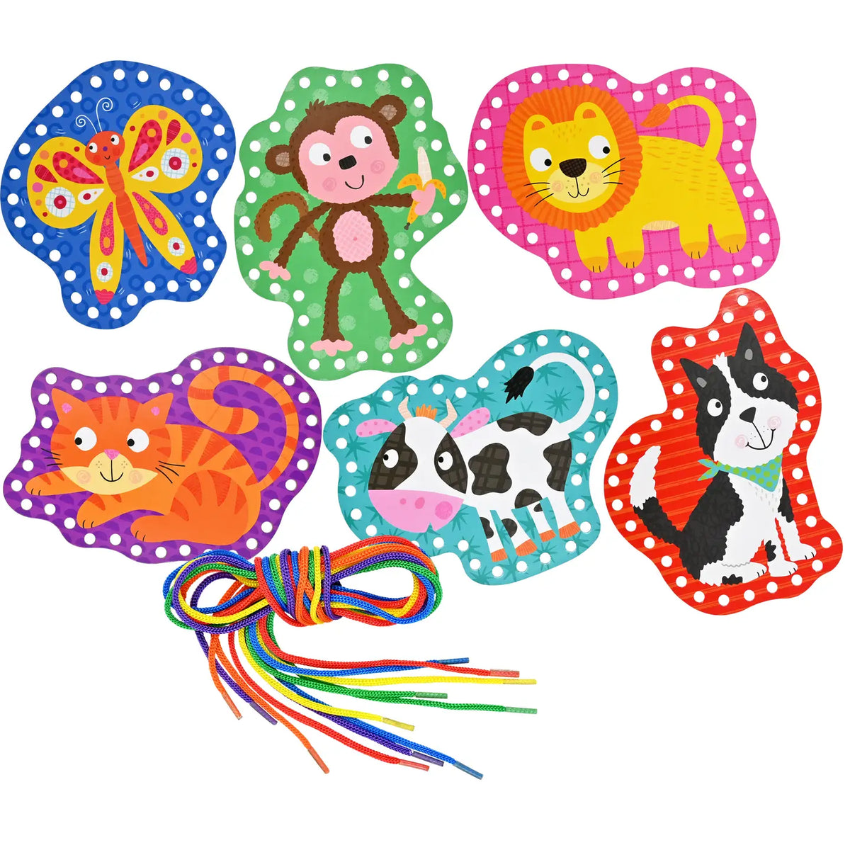 Animal Lacing Cards