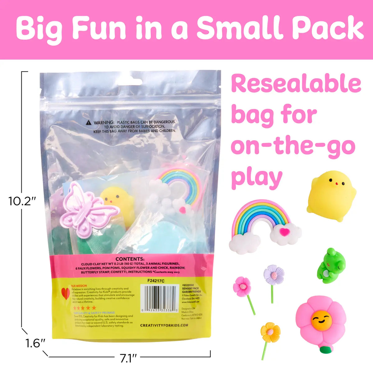 Sensory Pack Garden Friends Play Kit