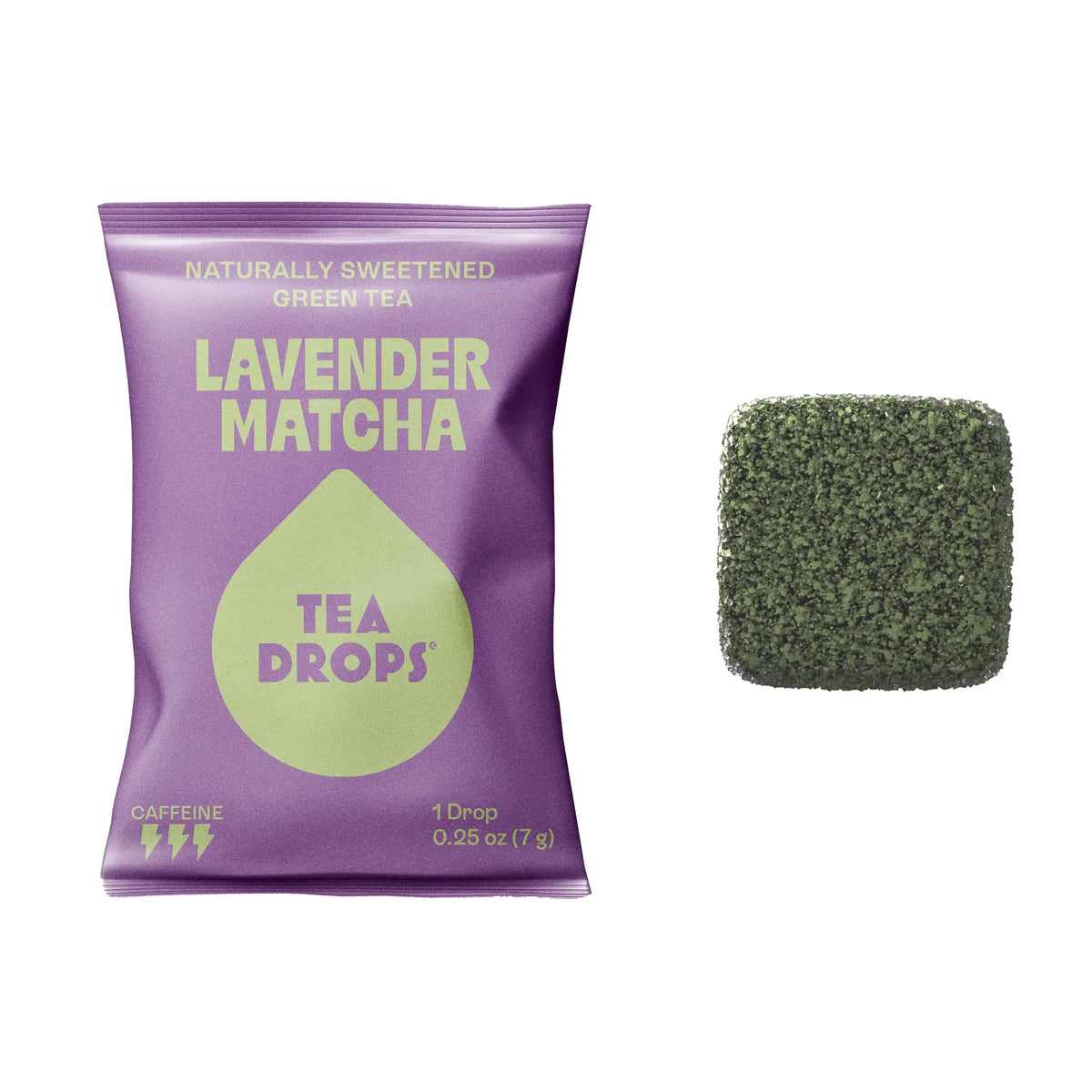 Lavender Matcha Tea Drop