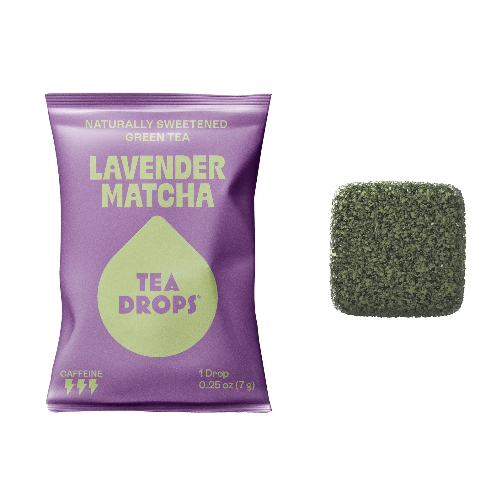 Lavender Matcha Tea Drop