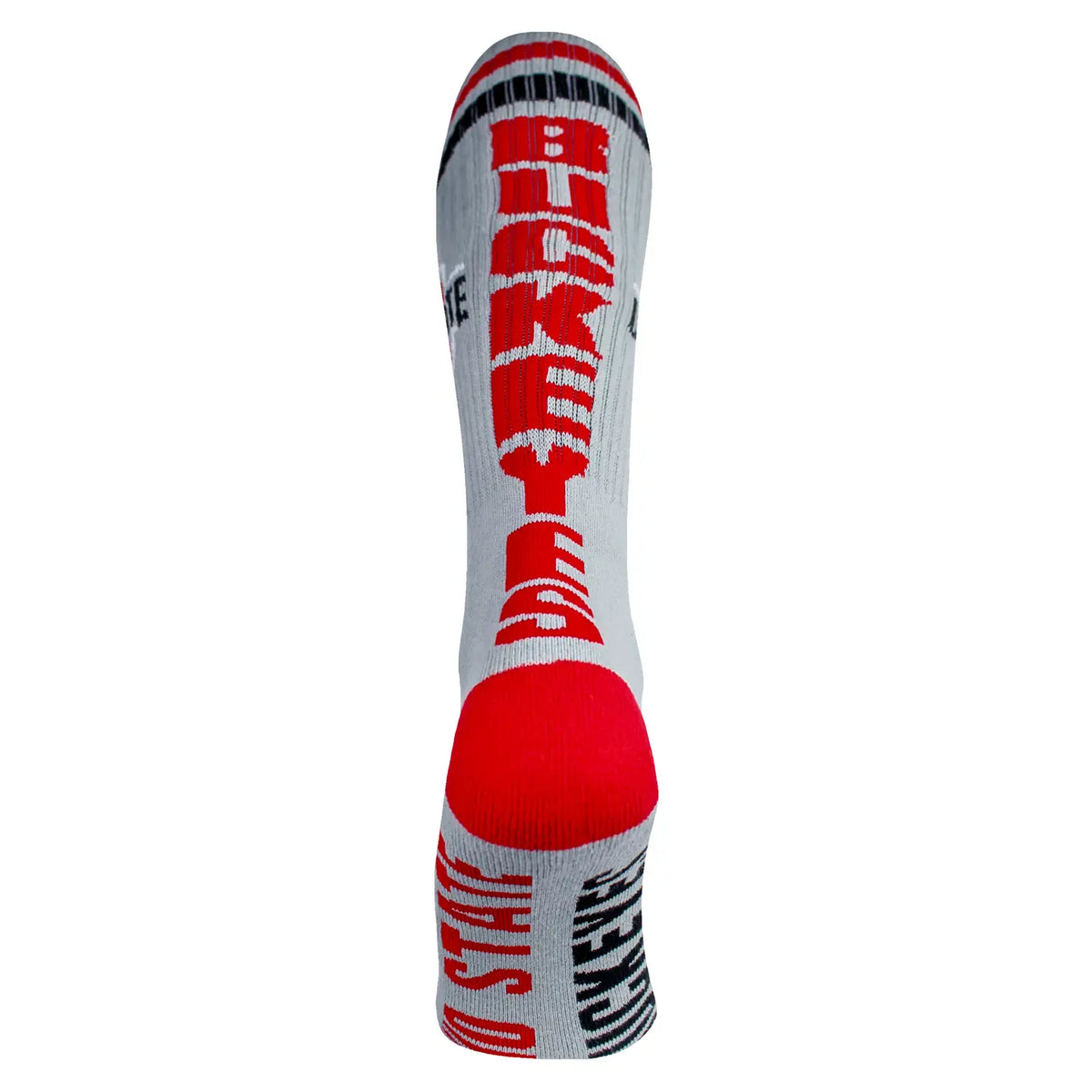 Ohio State Buckeyes Gray Tube Socks