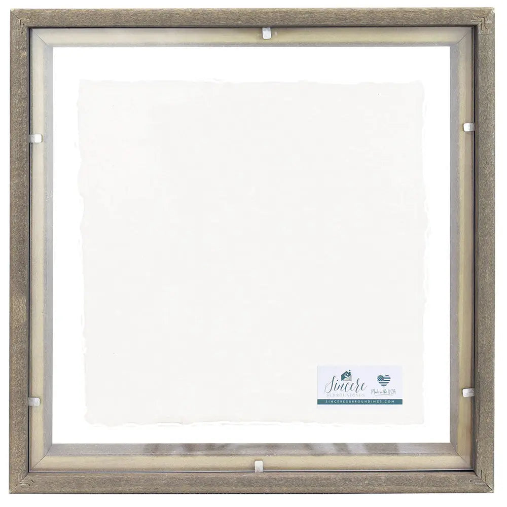 Be our Guest Floating Art Frame