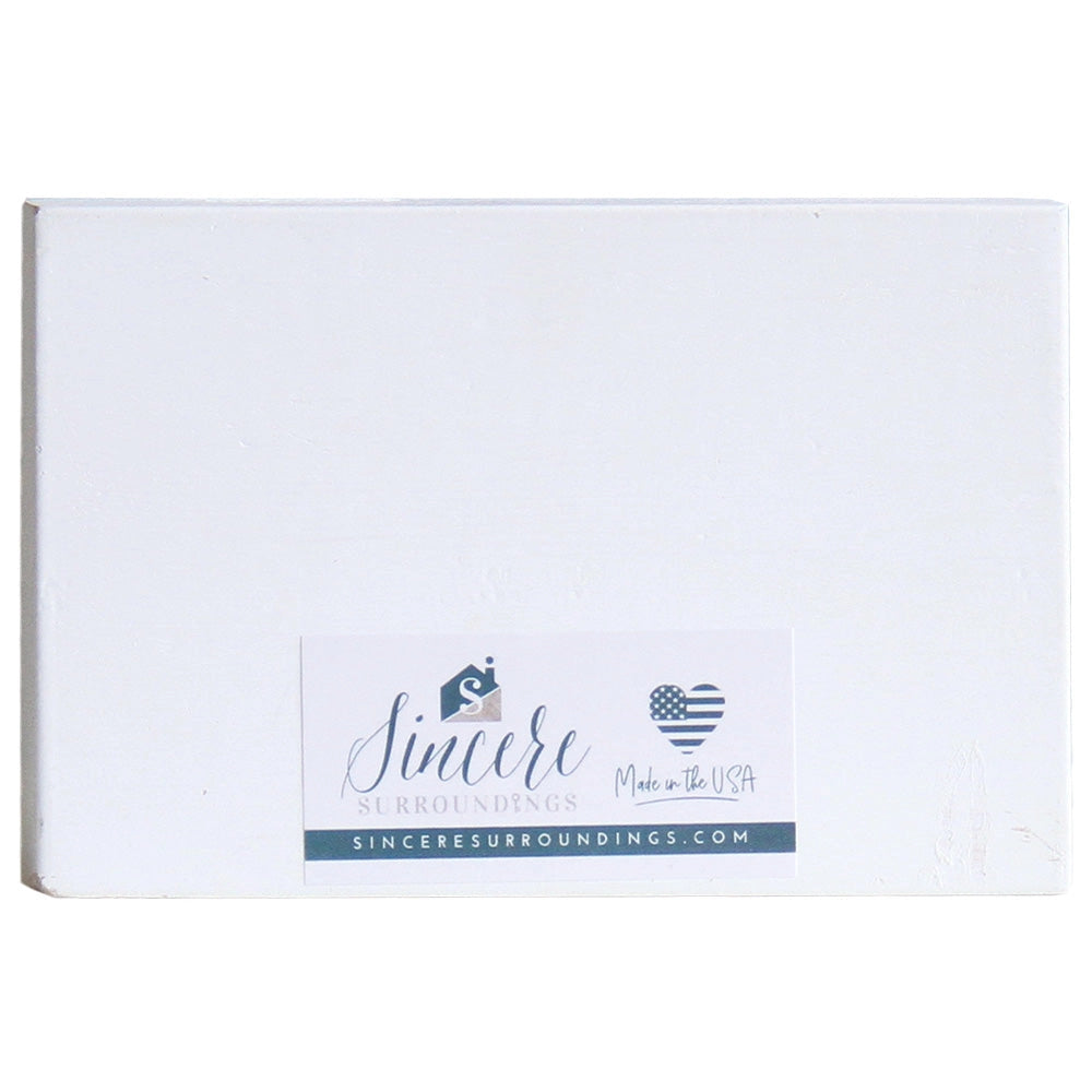 Mama Geese Babies Wood Block Sign