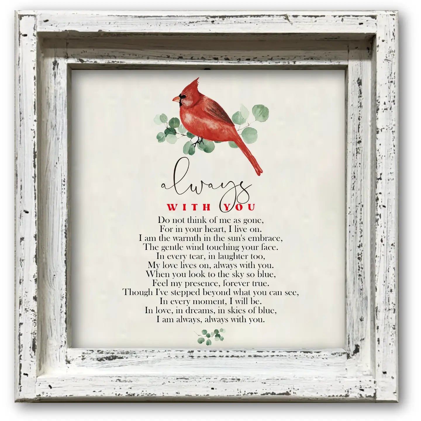 Always with You Framed Canvas