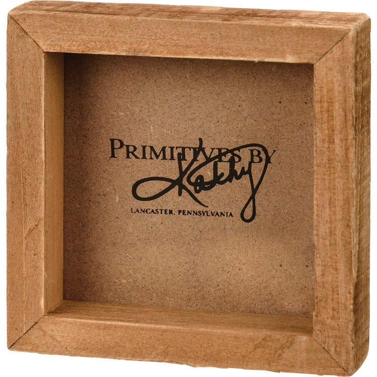 Joy of Christmas is Family Mini Box Sign