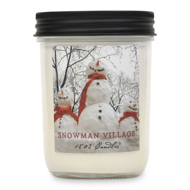 Snowman Village Limited Edition Soy Jar (14 oz)