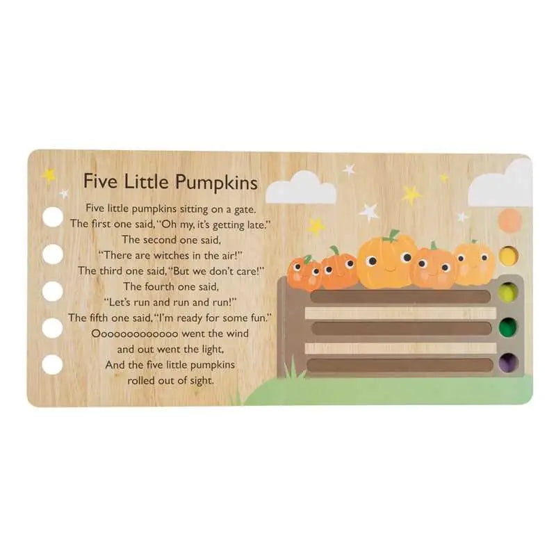 Five Little Pumpkins Board Book