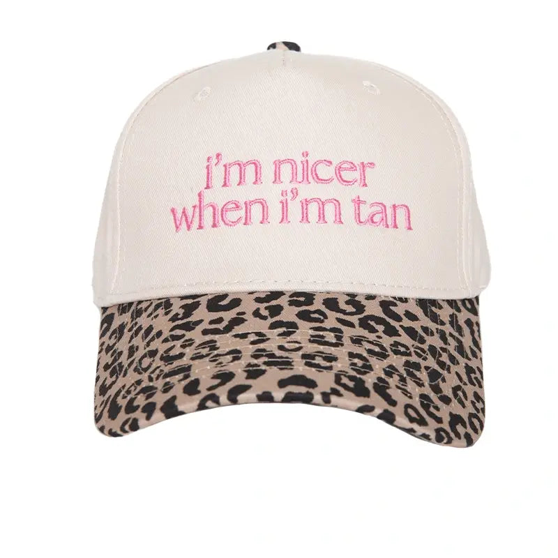 I’m Nicer When I’m Tan Hat