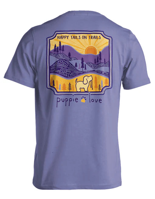Puppie Love Happy Tails on Trails Pup Tee