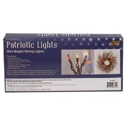 Patriotic Lights - 50 Count