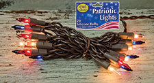 Patriotic Lights - 20 Count