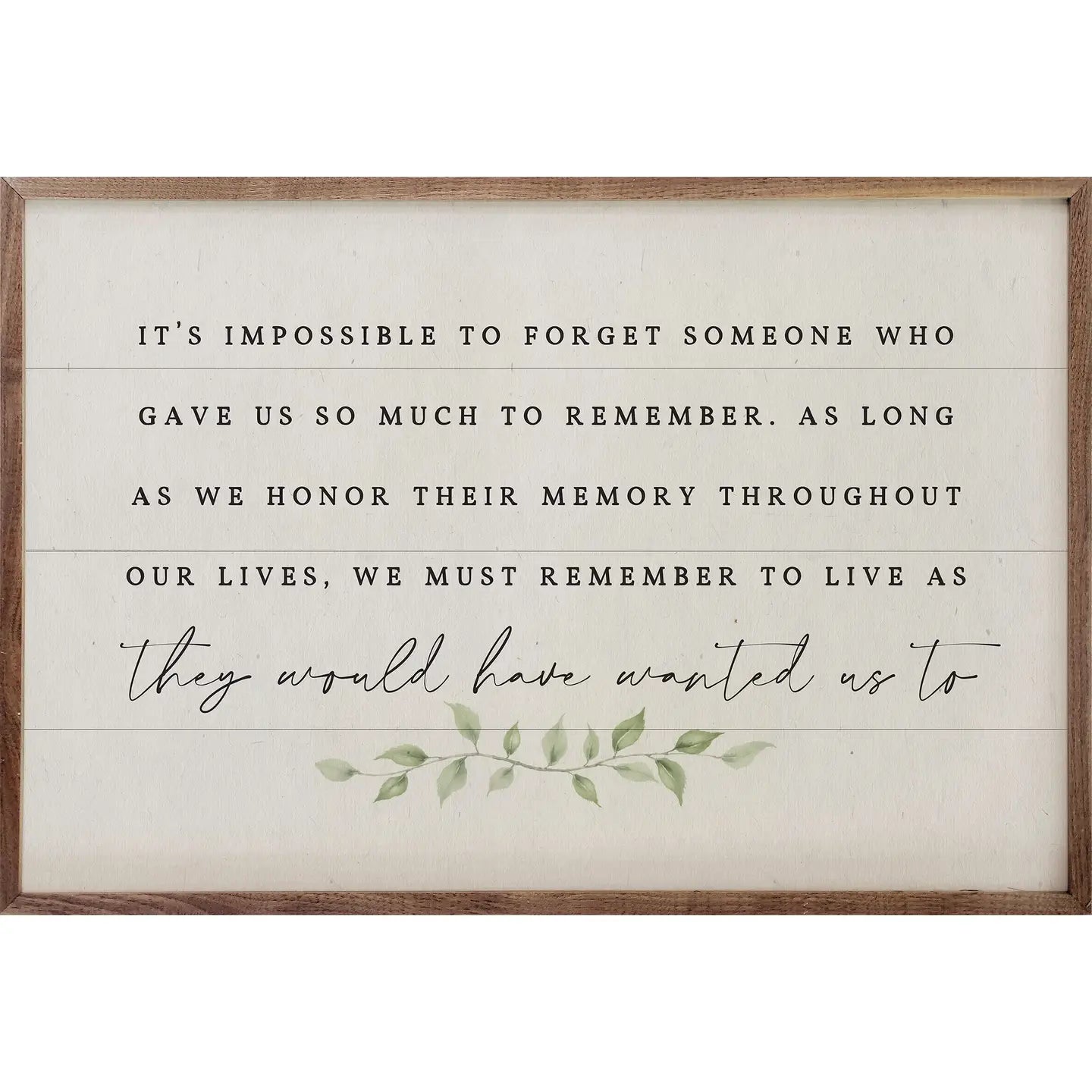 Wanted Us Too Framed Sign