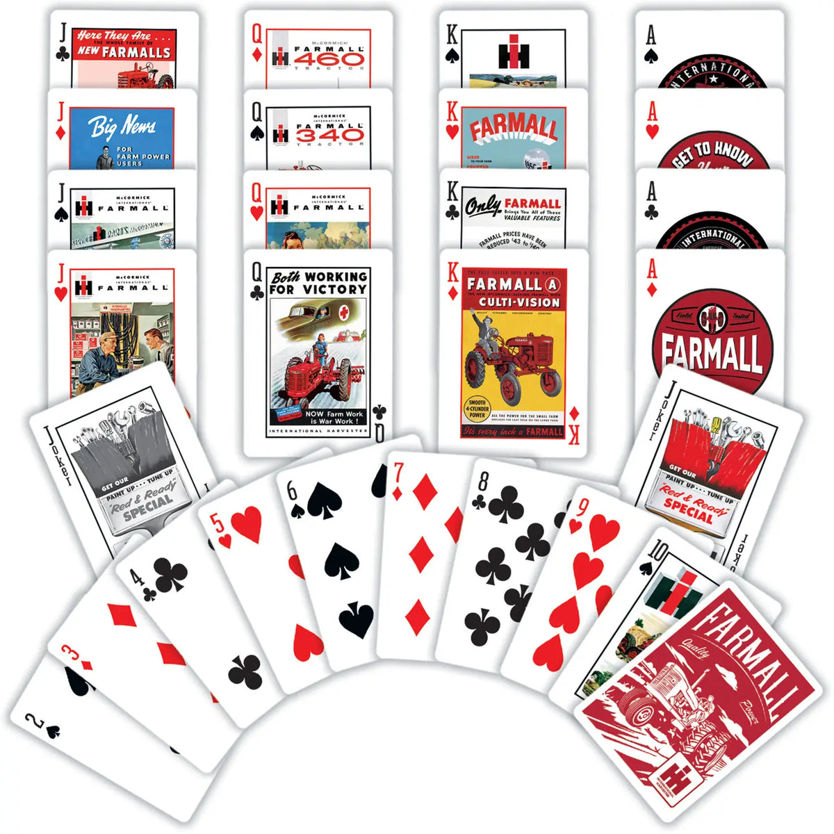 Farmall Playing Cards