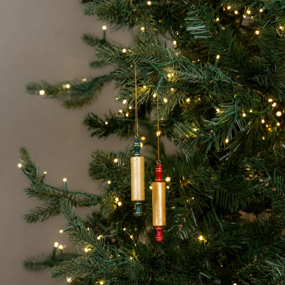 Rolling Pin Ornaments - Set of 2