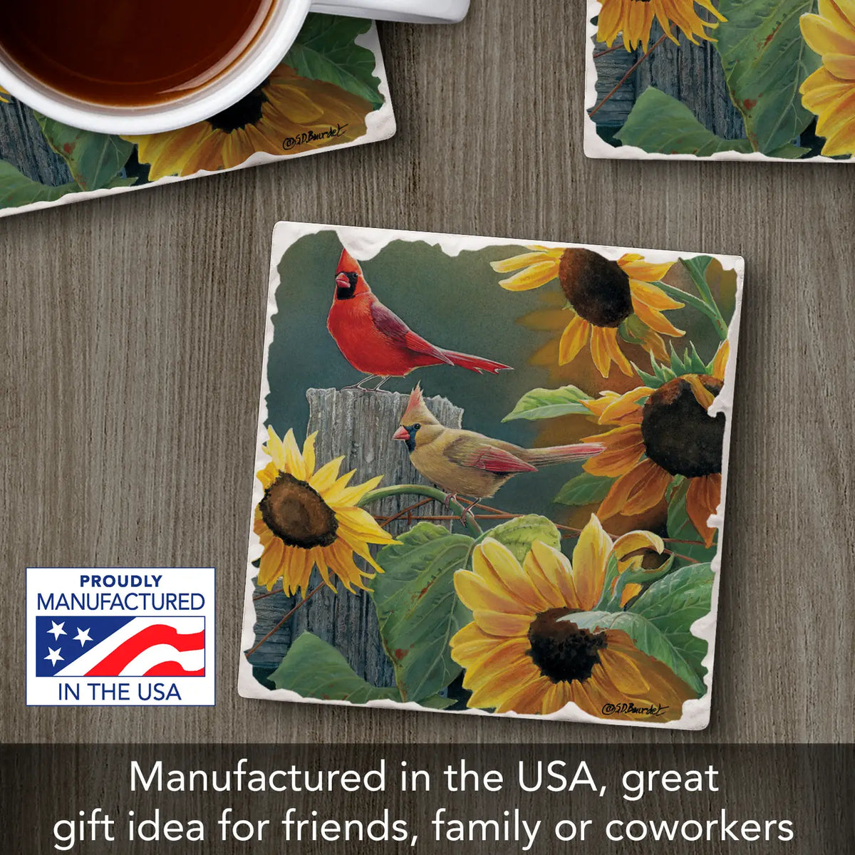 Take Flight Cardinals Coaster
