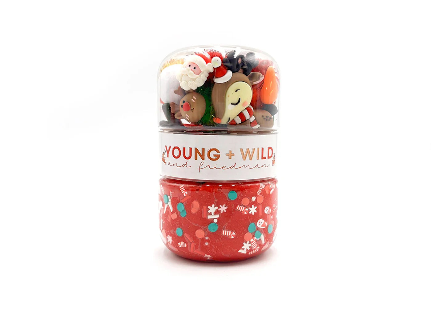 Grab & Go Dough Jar - Reindeer