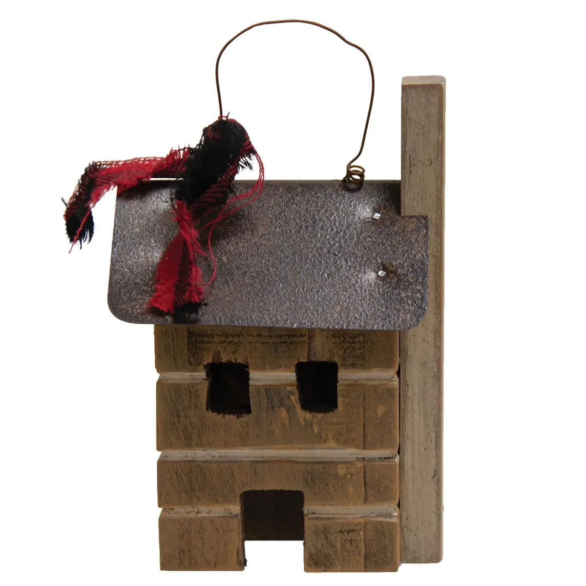 Primitive Town Cabin Ornament