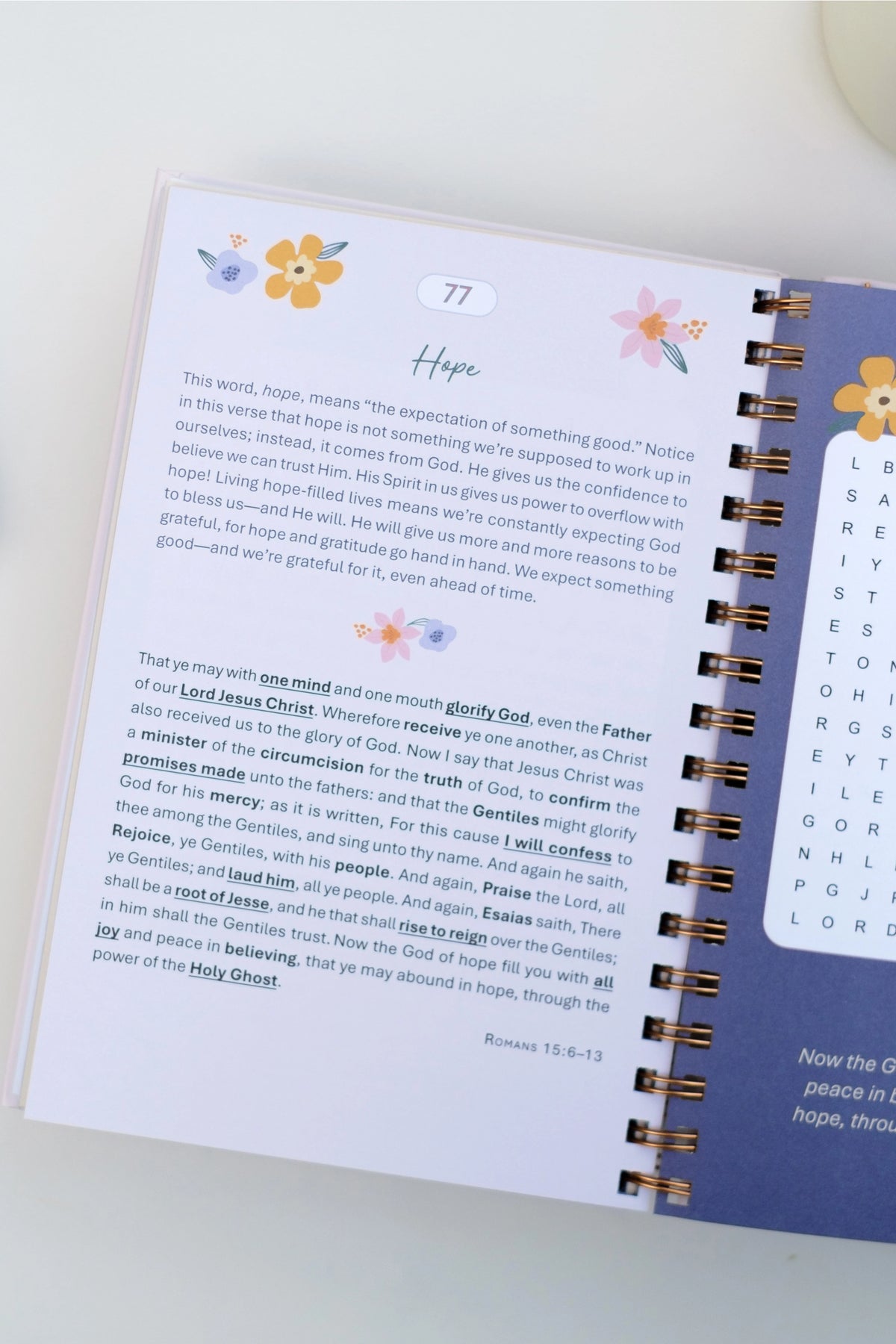Inspiring Bible Devotions &amp; Word Searches