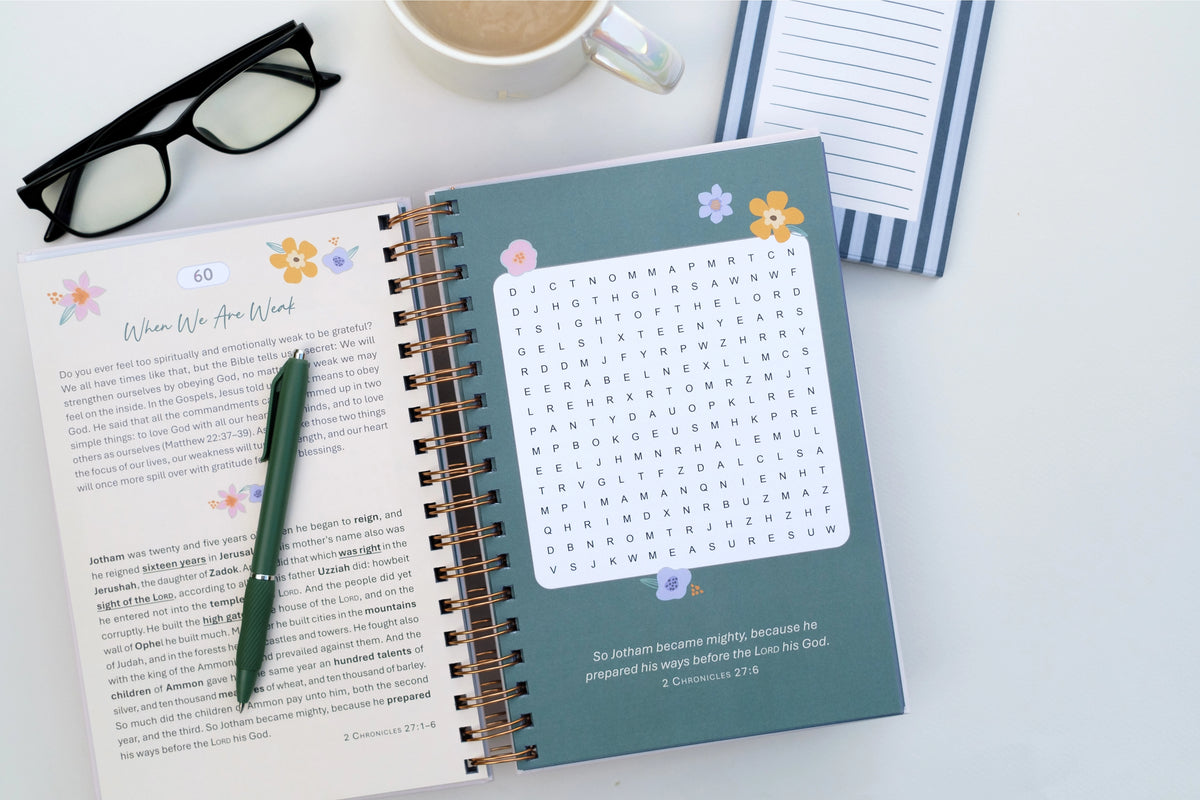 Inspiring Bible Devotions &amp; Word Searches