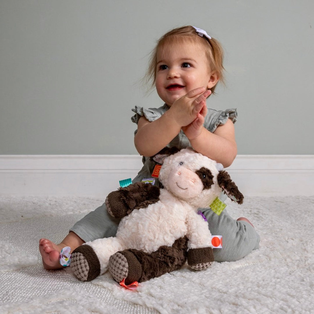 Buttercup Cow Taggies Soft Toy