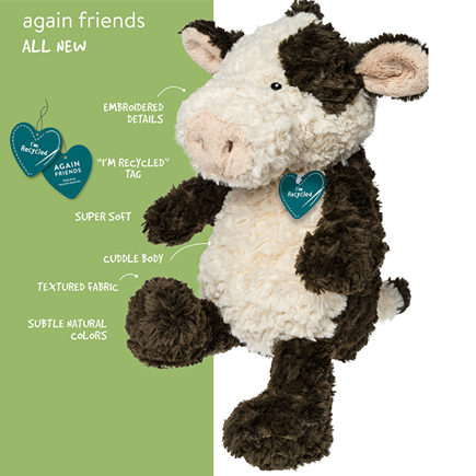 Again Friends Cow Soft Toy