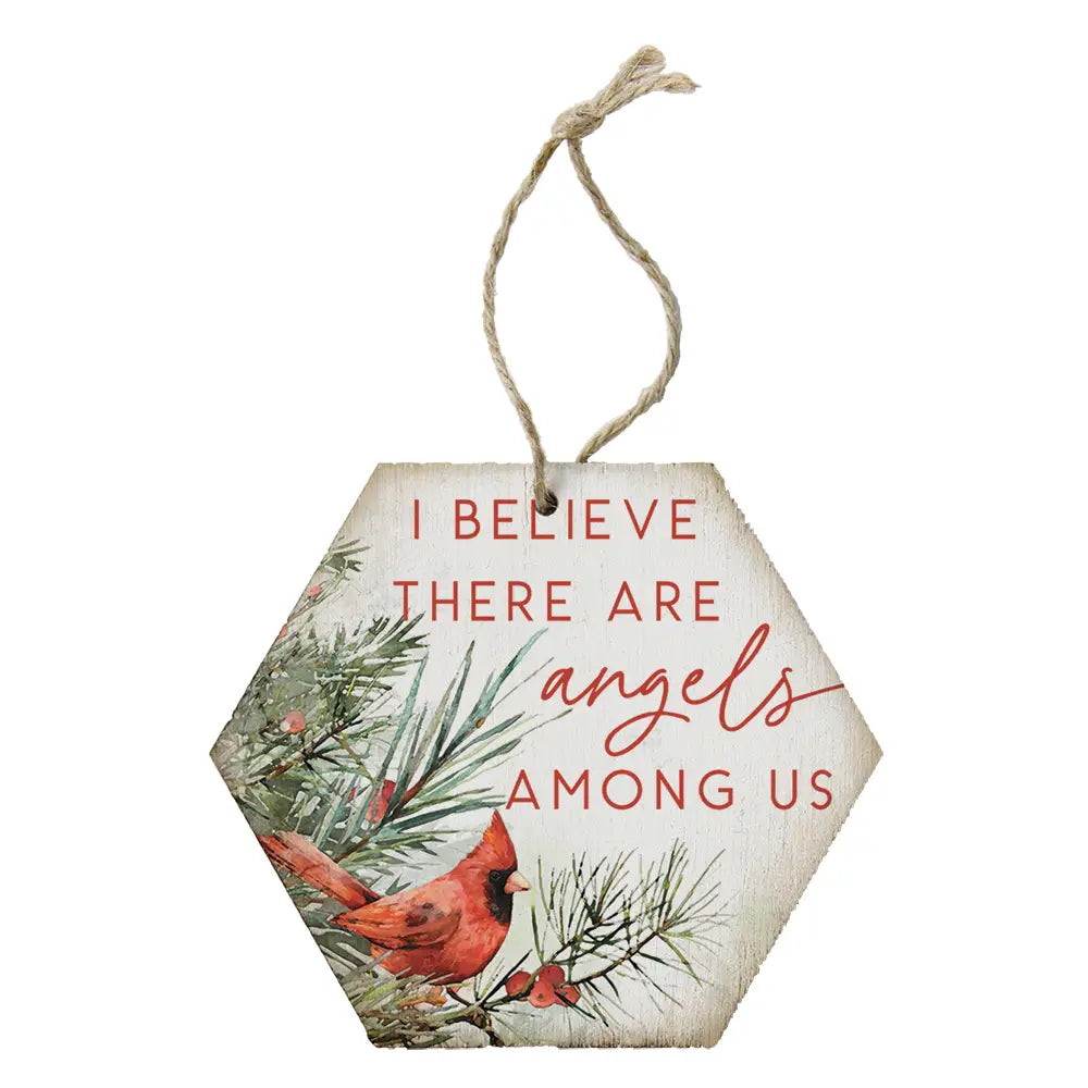 Angels Among Us Cardinal Ornament