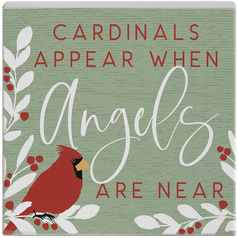 Angels Among Us Cardinal Gift-A-Block