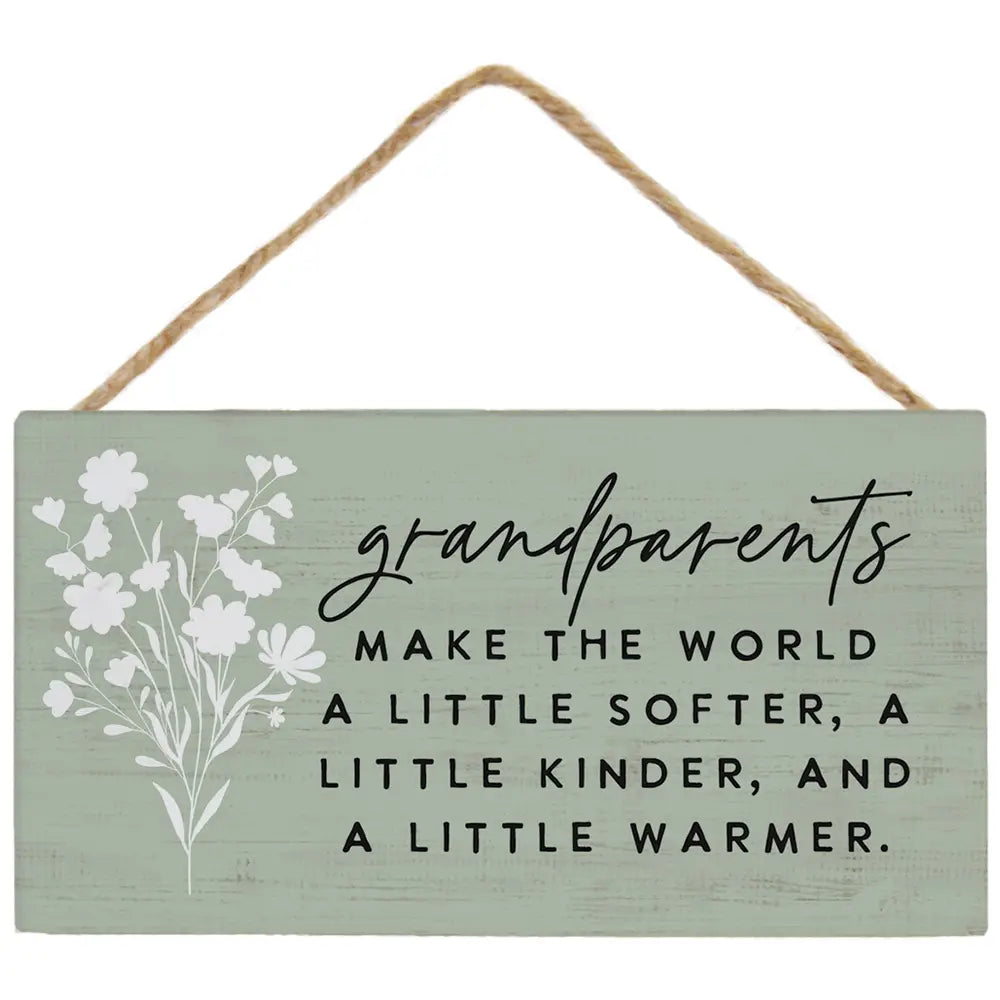 Grandparents Hanging Sign