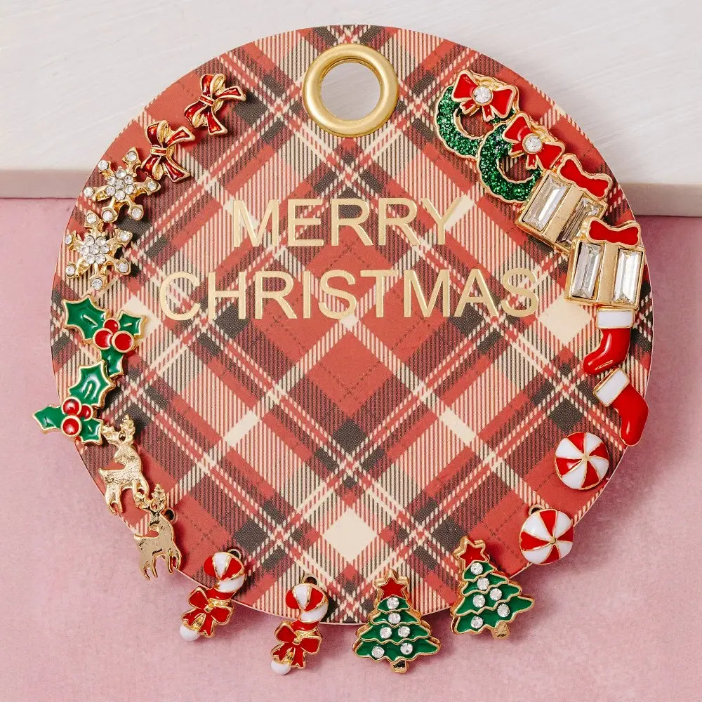 Assorted Christmas Earrings Set