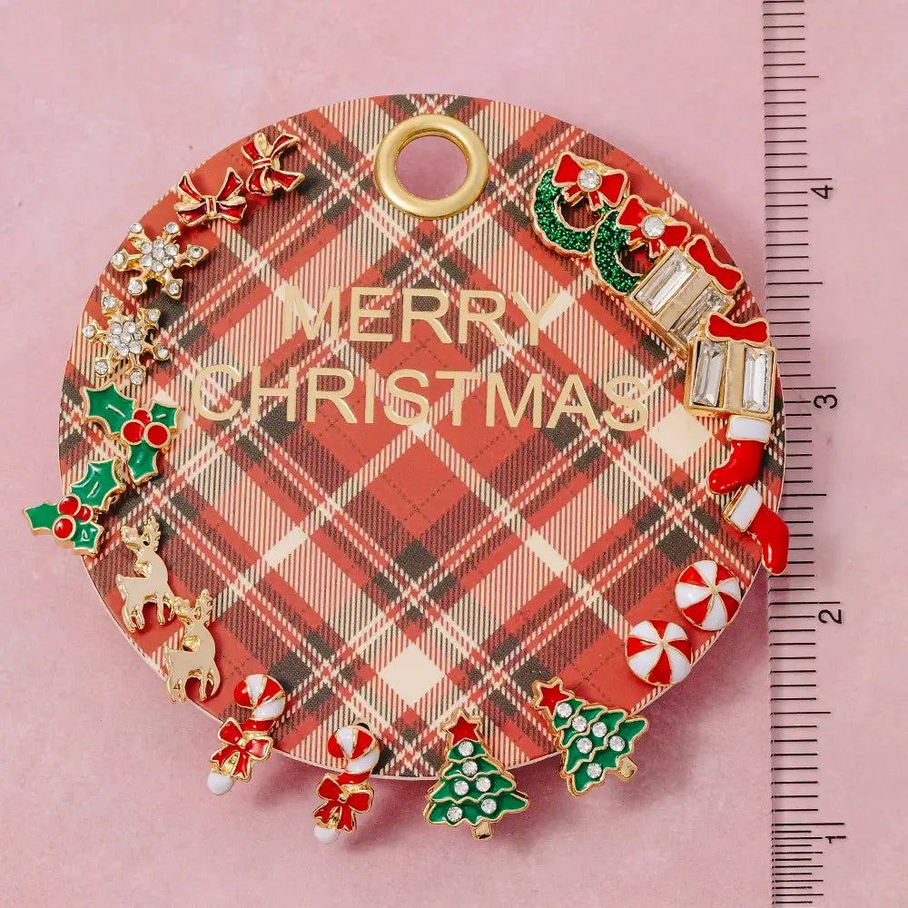 Assorted Christmas Earrings Set