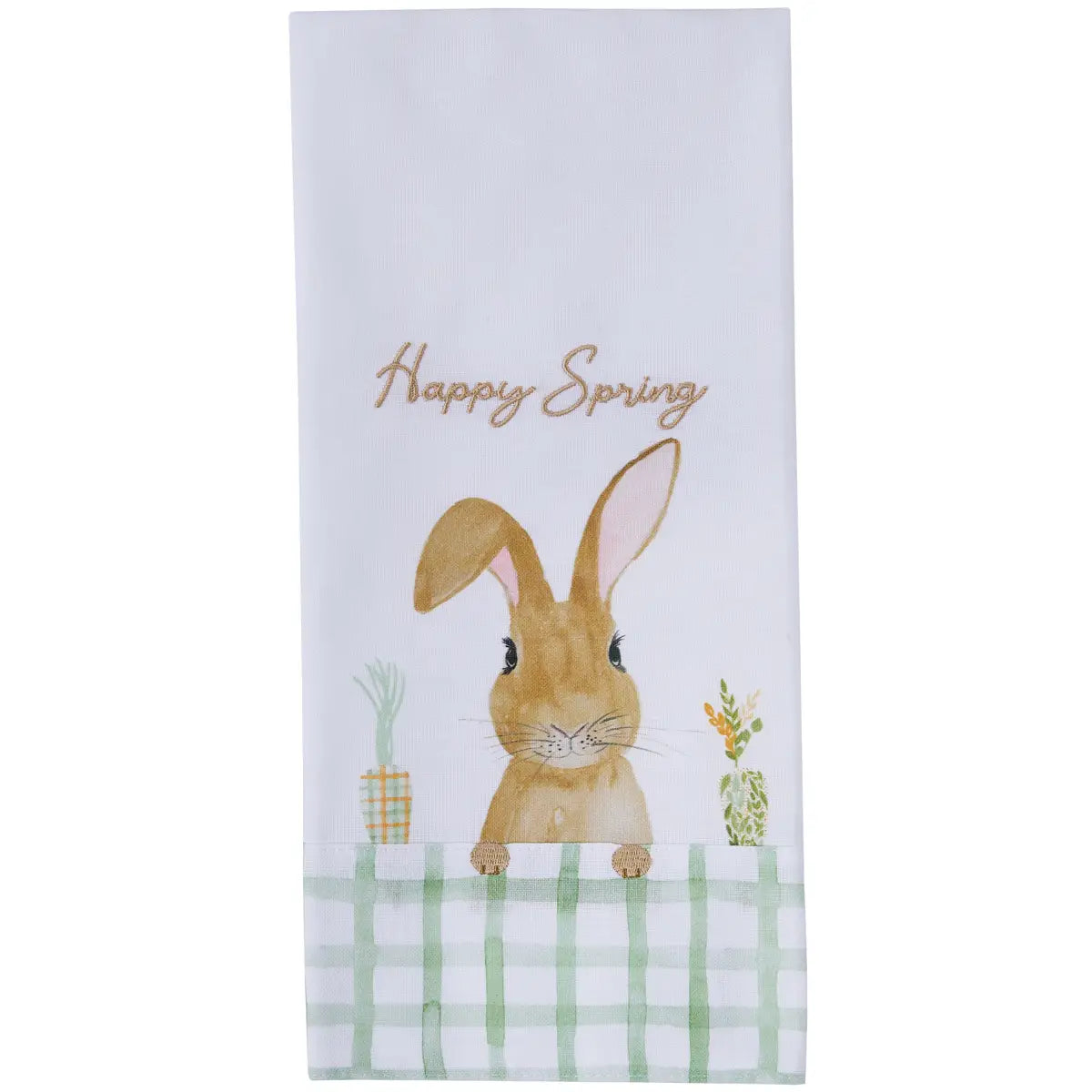 Happy Spring Decorative Towel