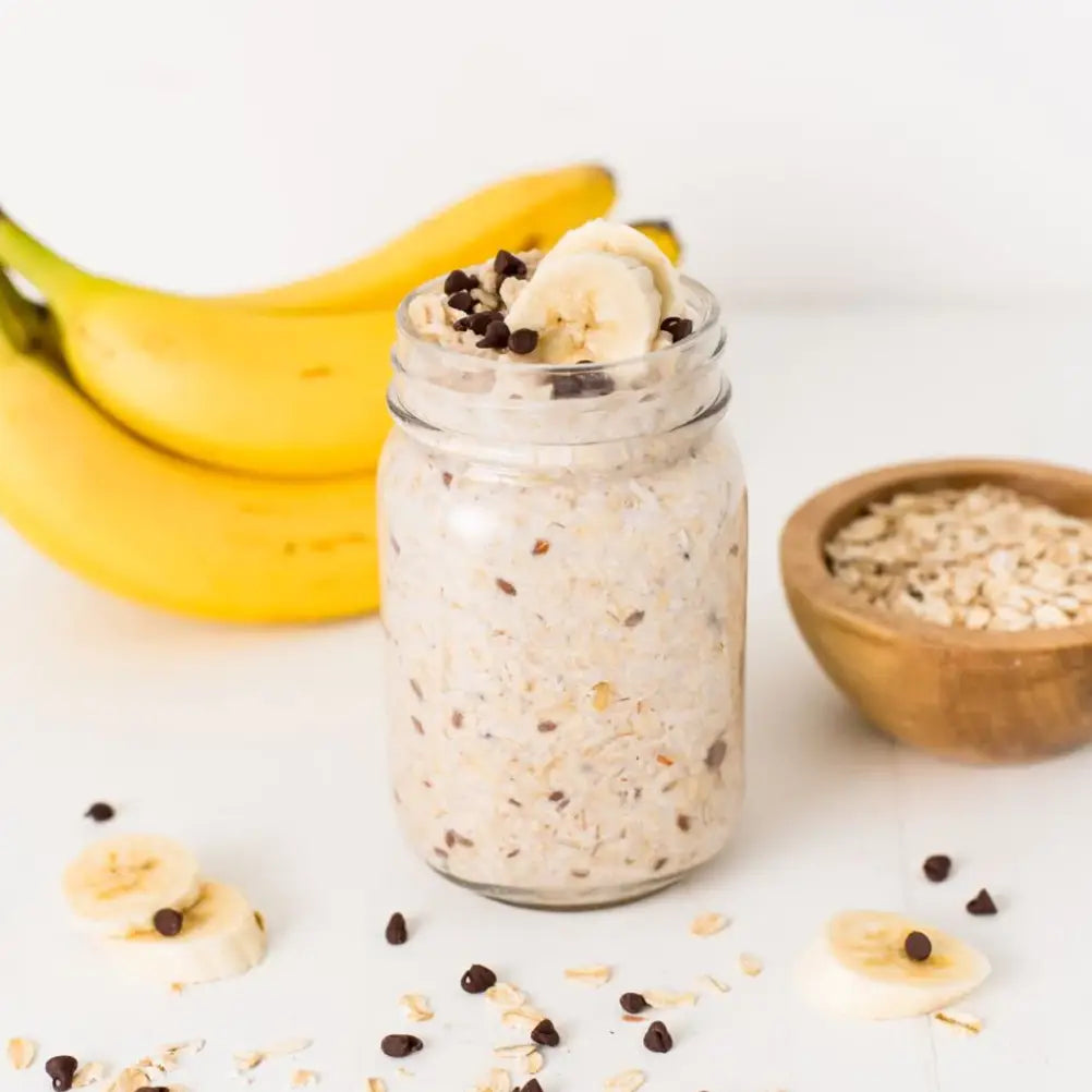 Chocolate Chip Banana Overnight Oats
