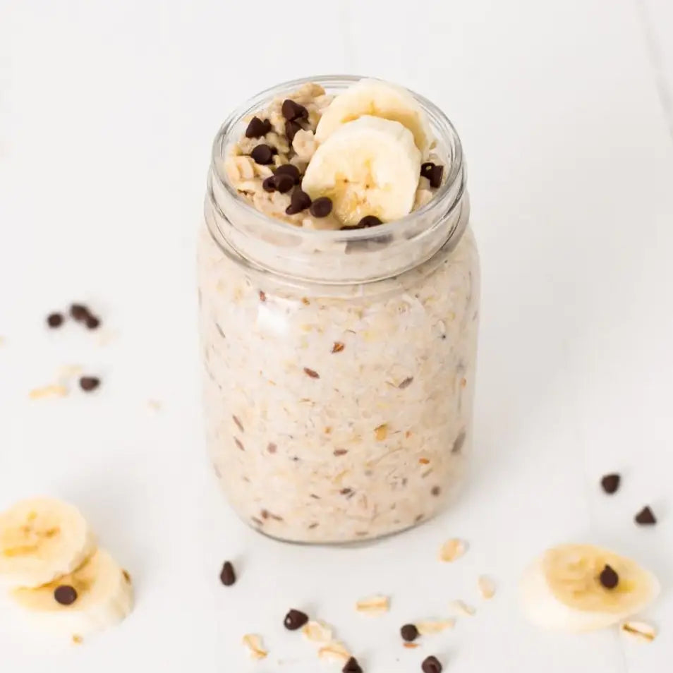 Chocolate Chip Banana Overnight Oats