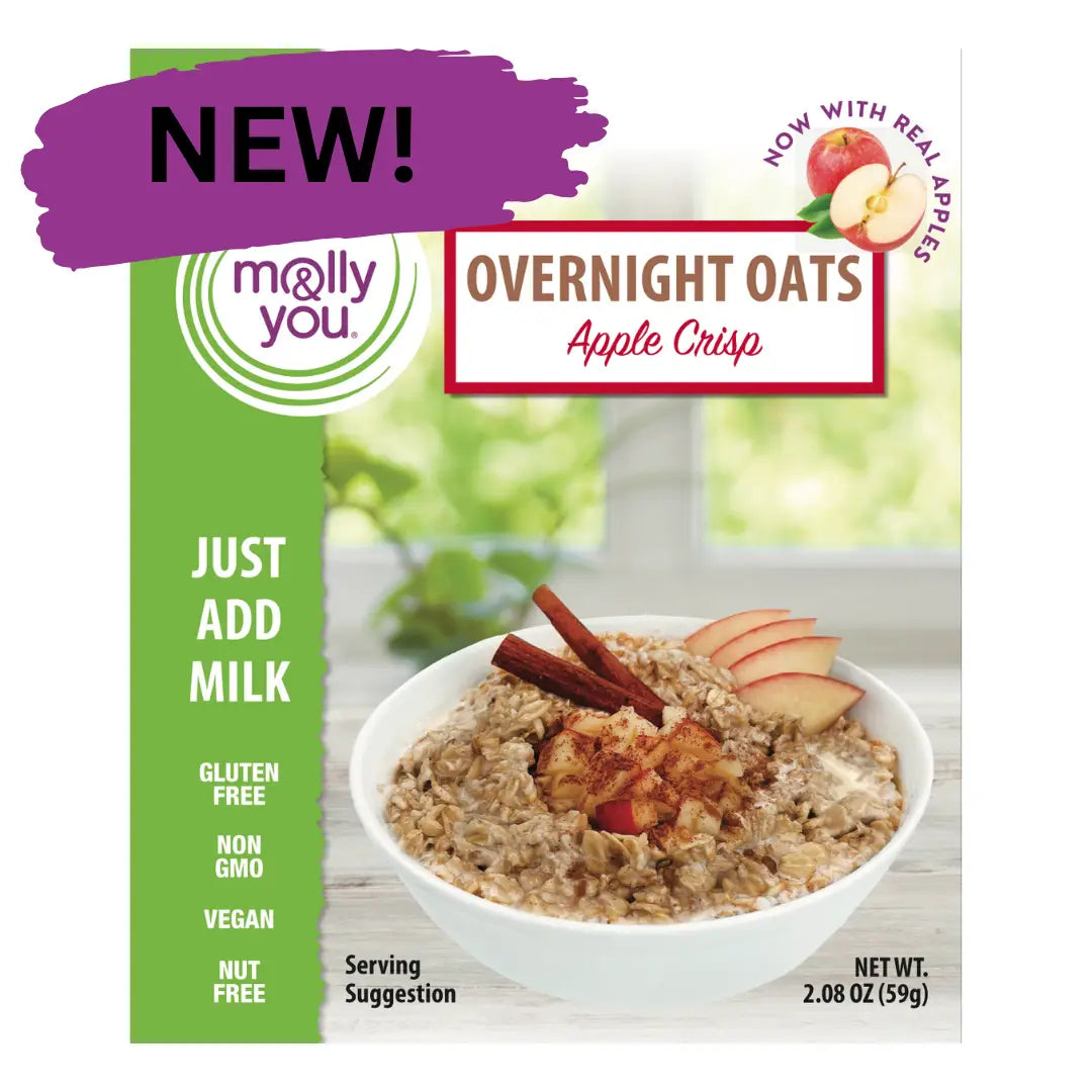 Apple Crisp Overnight Oats