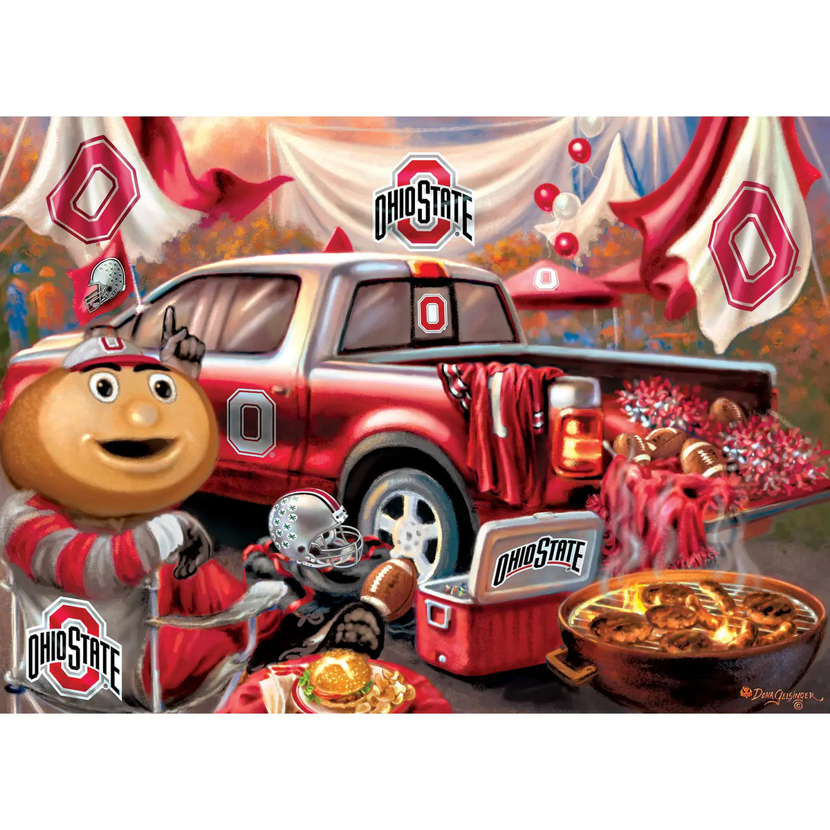 Ohio State Buckeyes Gameday Puzzle