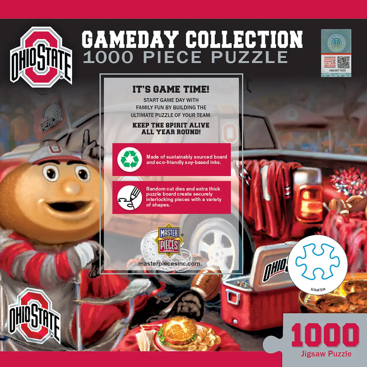 Ohio State Buckeyes Gameday Puzzle