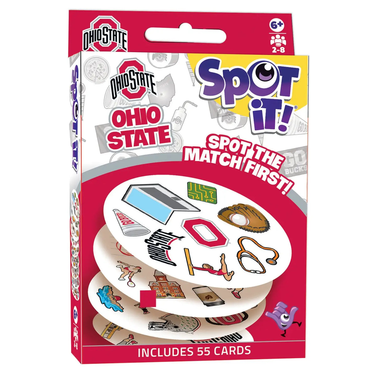 Ohio State Spot It Card Game
