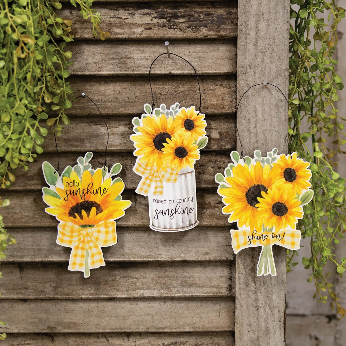 Sunshine Sunflower Ornament - 3 Styles