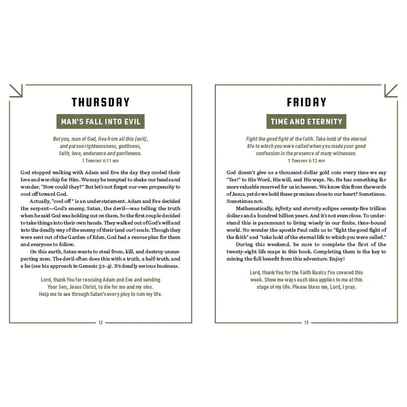 Smart Start Devotions for Young Men