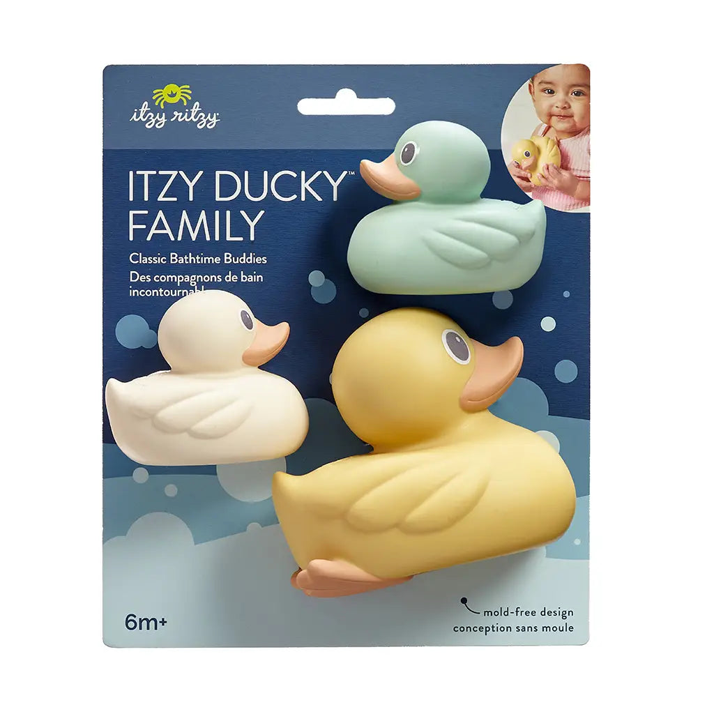 Itzy Ducky Family Bath Toy