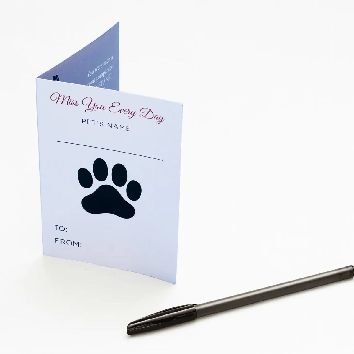 Pawprints Left By You Memorial Blanket