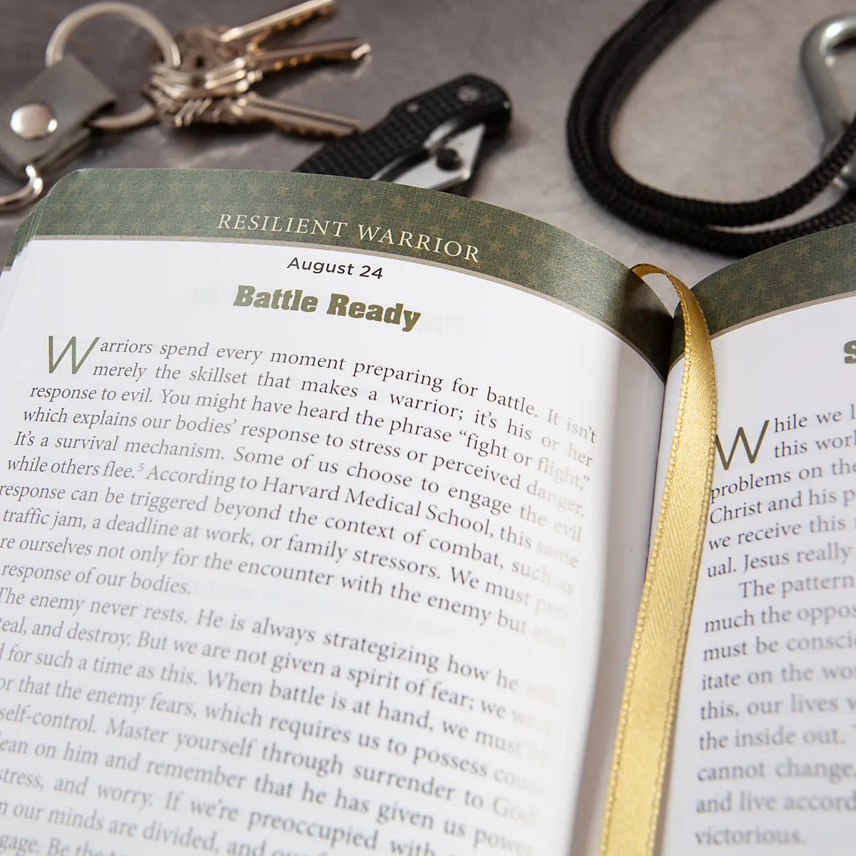 Behind the Lines Devotional for Military Personnel