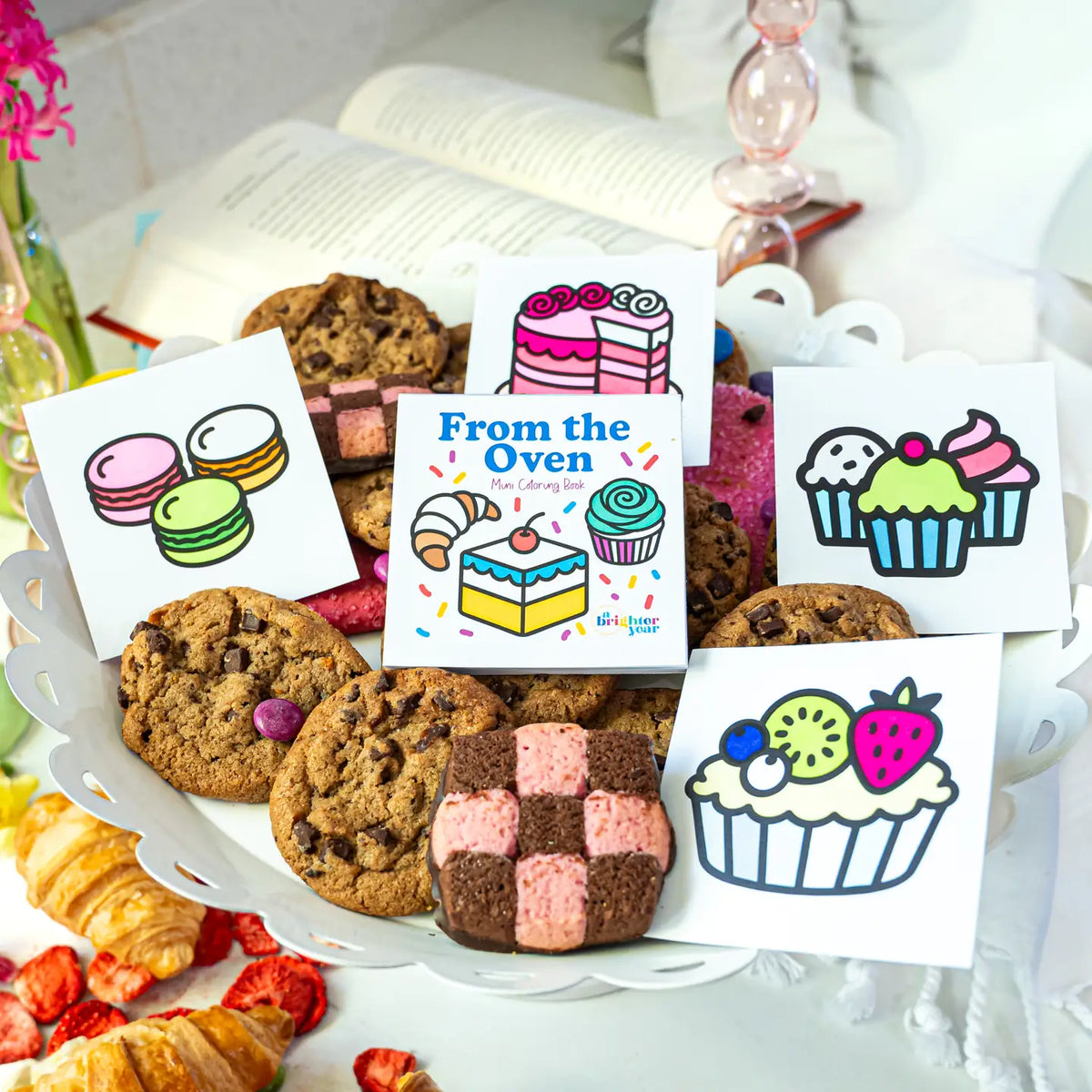 From the Oven Mini Coloring Book
