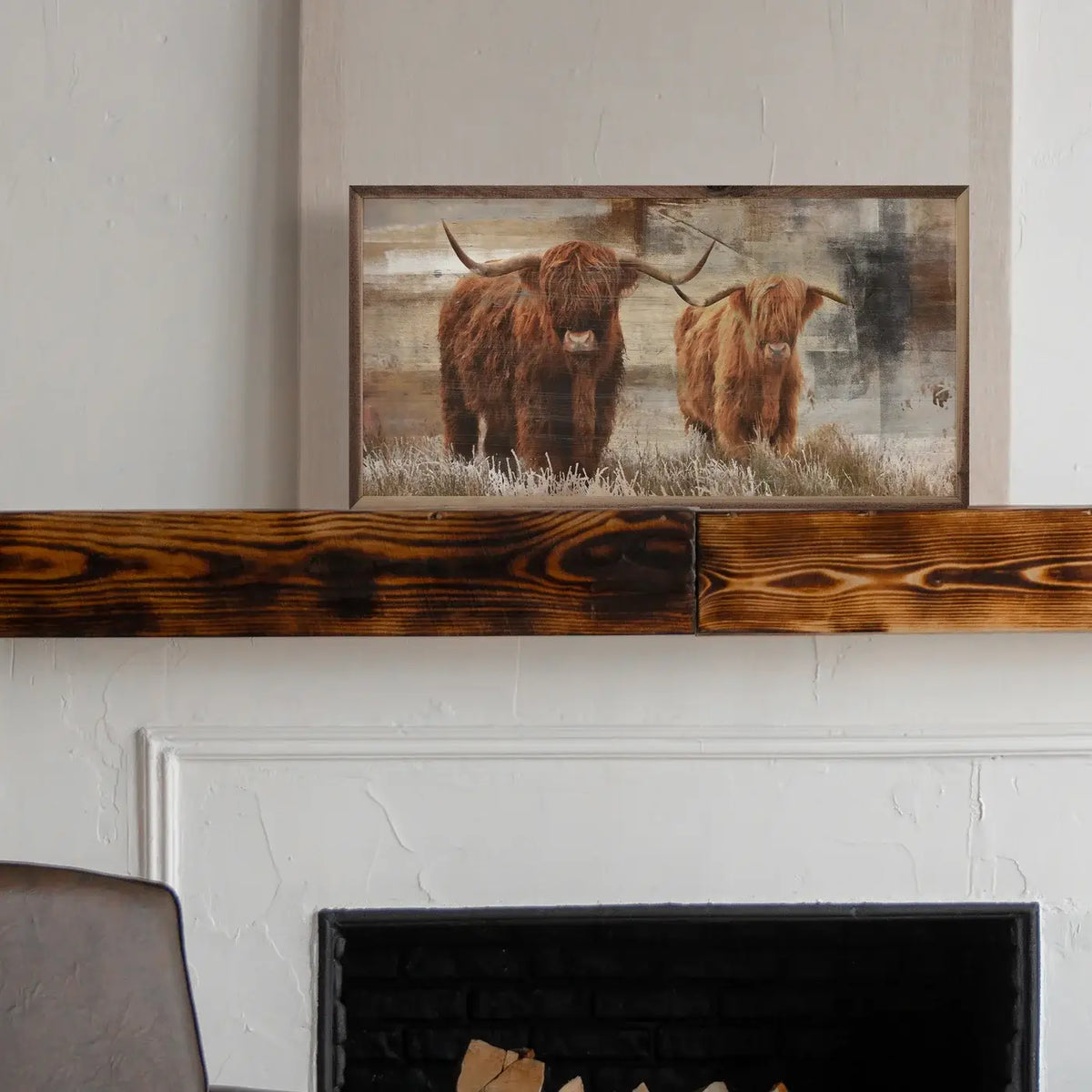 Autumn Pasture Framed Art